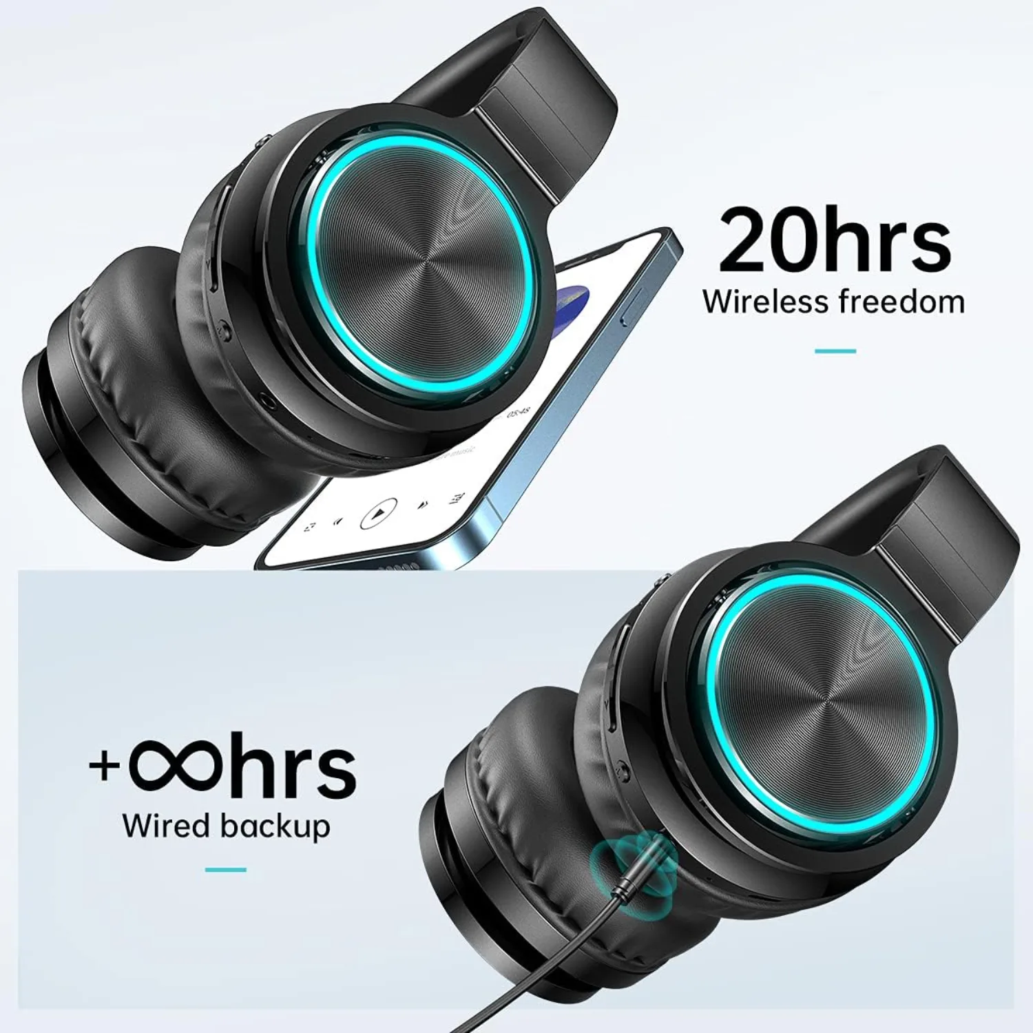 Picun B12 Wireless Headphones