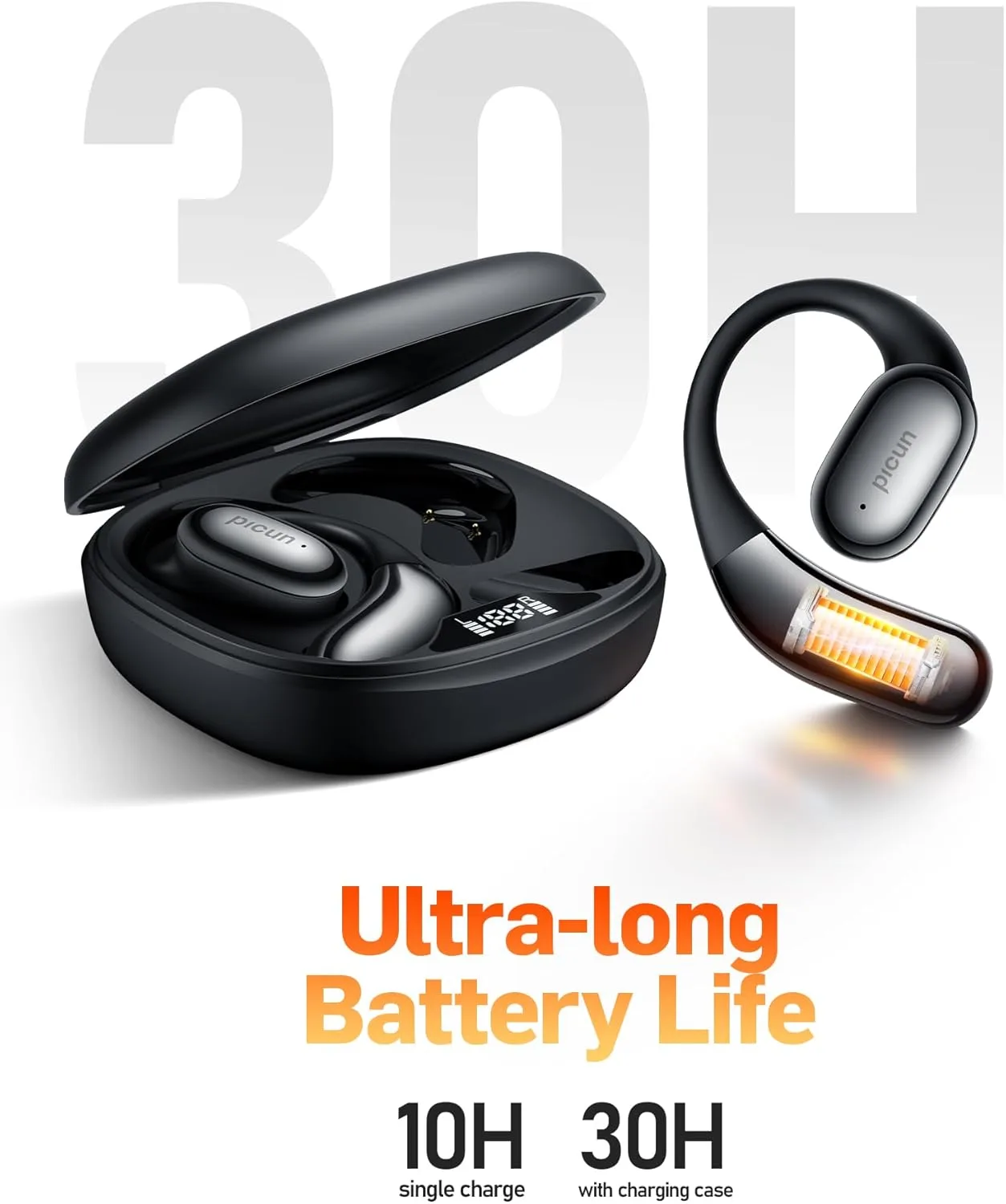 Picun H3S Open Ear Wireless Headphones